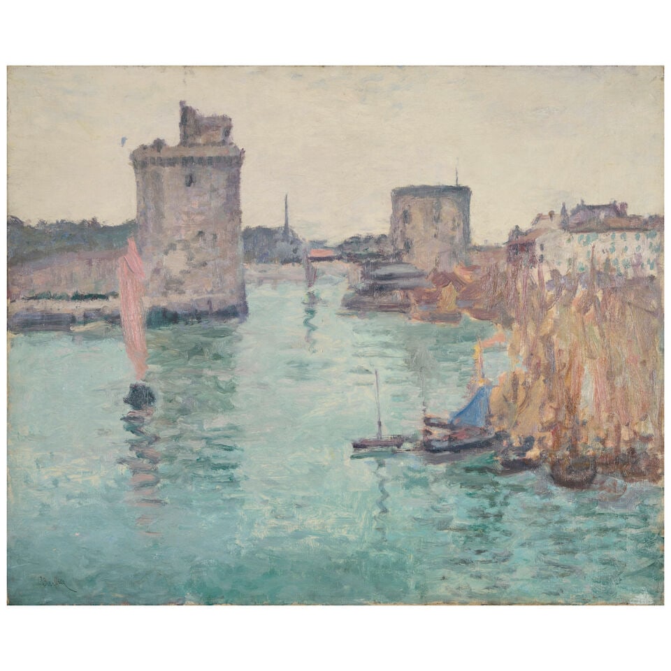 ANDRÉ BARBIER (1883-1970) La Rochelle - 3