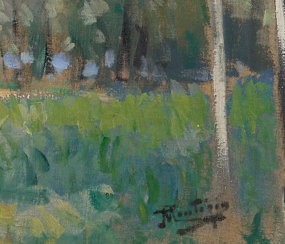 PIERRE EUGÈNE MONTÉZIN (1874-1946) Paysage de Campagne - 2