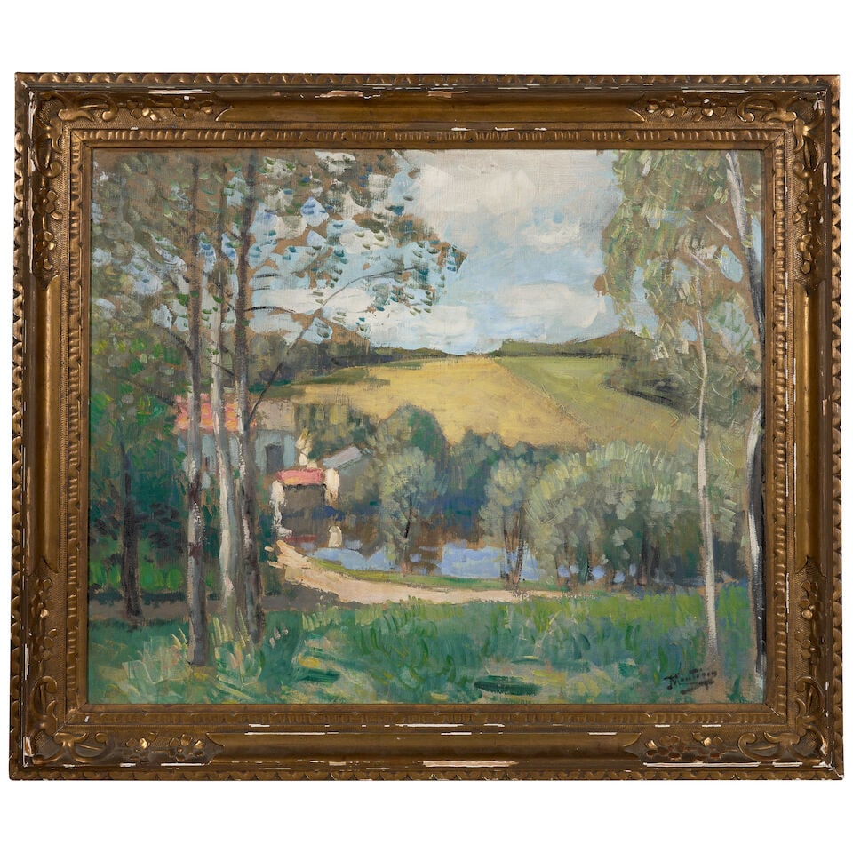 PIERRE EUGÈNE MONTÉZIN (1874-1946) Paysage de Campagne - 3
