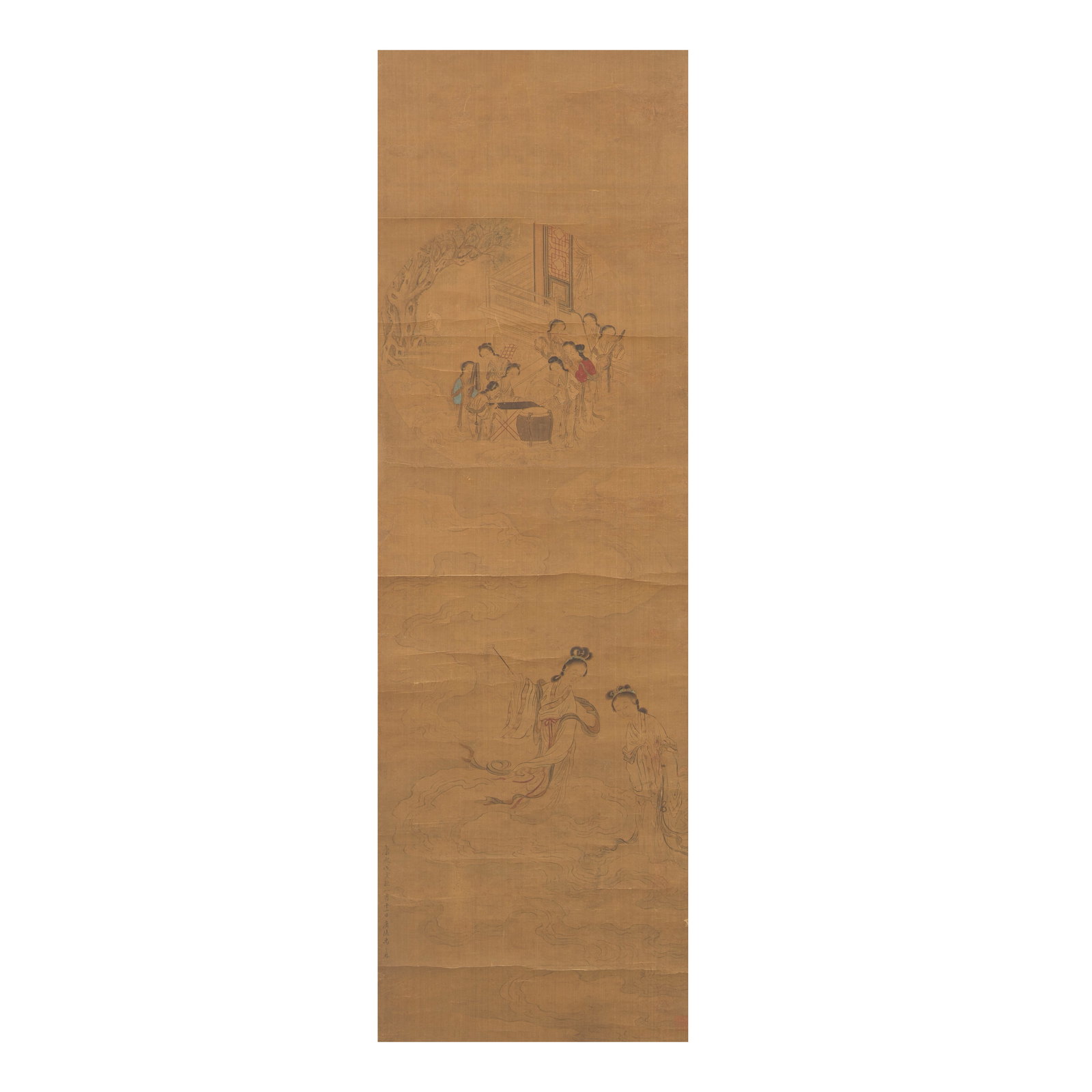 ATTRIBUTED TO YU ZHIDING (CIRCA 1647-1709) Ladies in a garden (1 of 1)