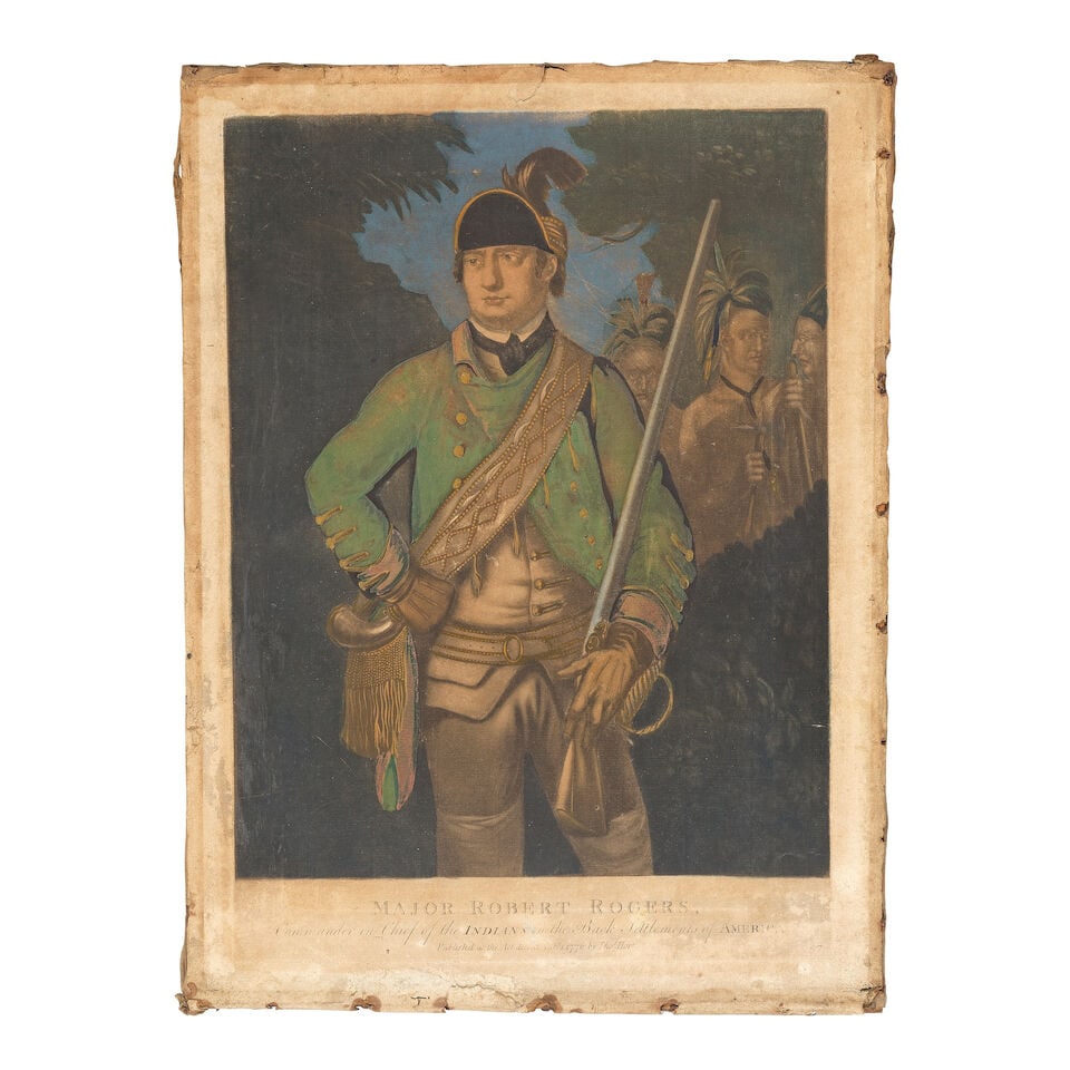 AMERICA - REVOLUTIONARY WAR. Hand-coloured Mezzotint portraits of three important American Revol... (1 of 3)