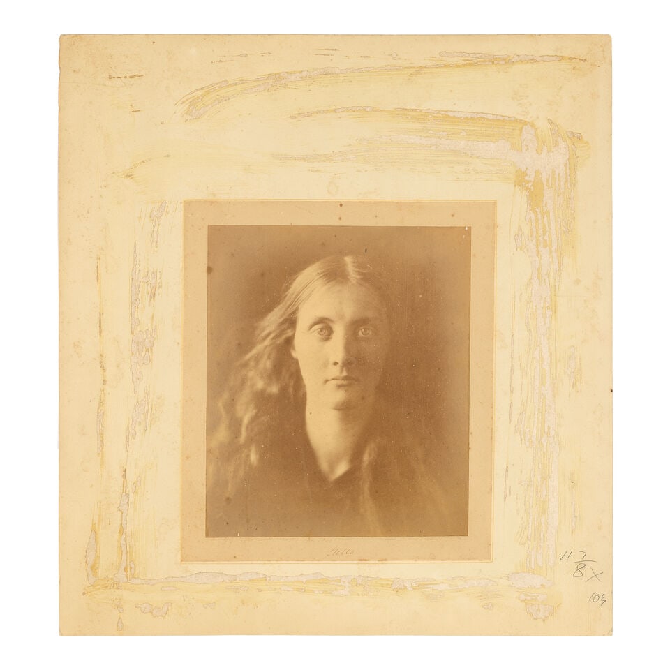 PHOTOGRAPHY - CAMERON (JULIA MARGARET) 'Stella' [Julia Stephen], SIGNED AND INSCRIBED, [1867] - 2