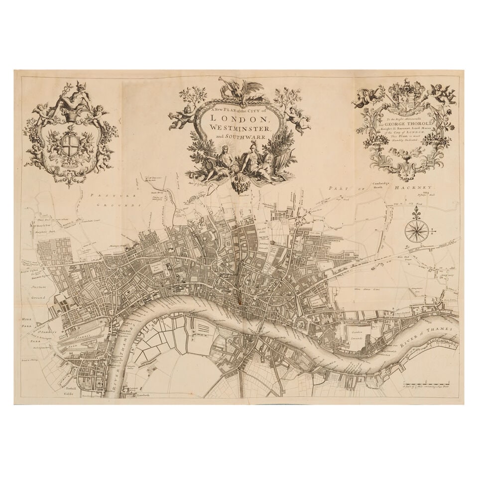 LONDON--STOW (JOHN) A Survey of the Cities of London and Westminster... Corrected, Improved, and... - 2