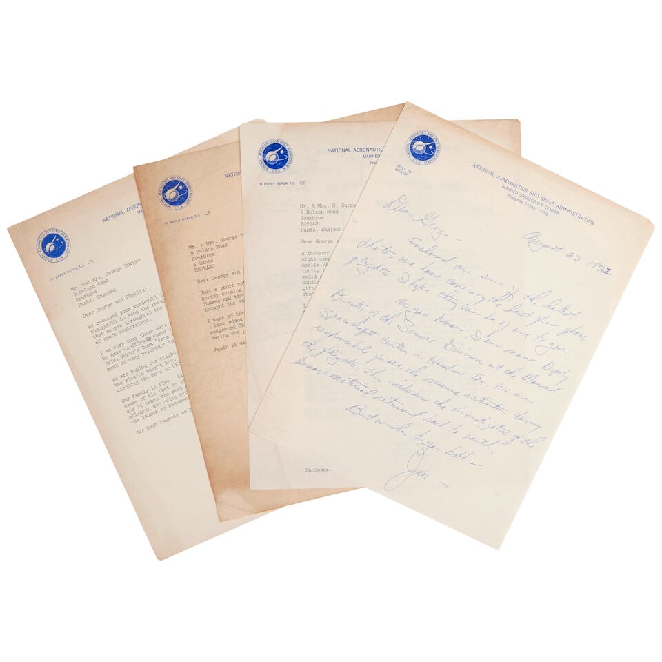 SPACE - APOLLO 8 Small archive relating to the Apollo 8 mission and others - 2