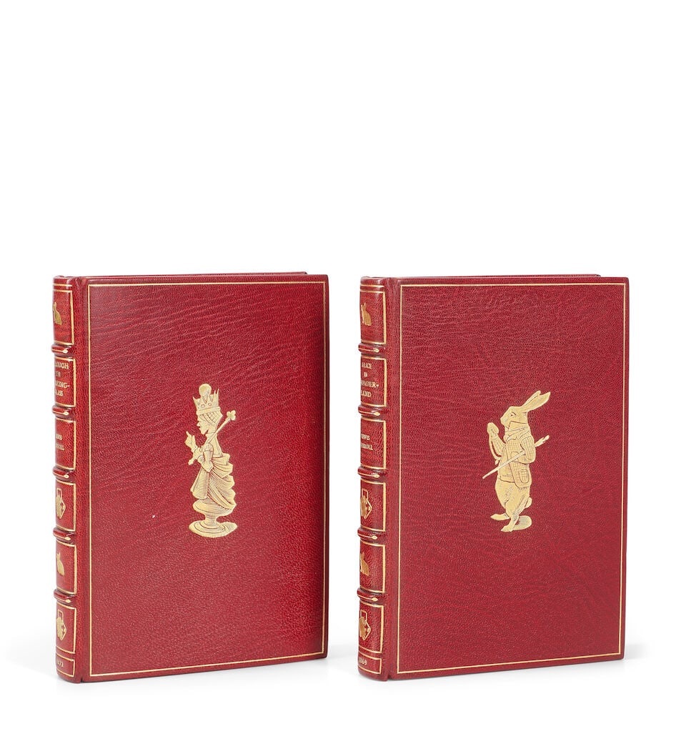 DODGSON (CHARLES LUTWIDGE) 'LEWIS CARROLL' Alice's Adventures in Wonderland, 1869; Through the L... (1 of 2)