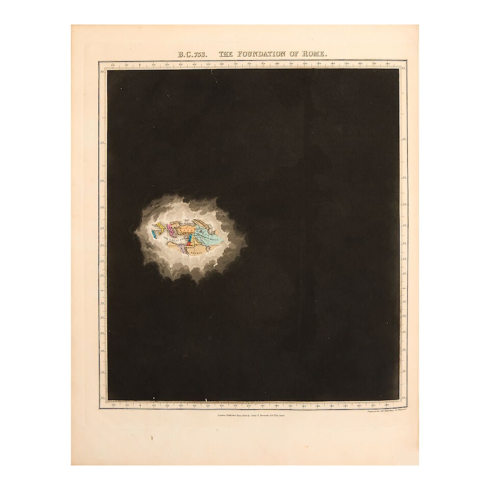 QUIN (EDWARD) An Historical Atlas; in a Series of Maps of the World as known at different period... - 2