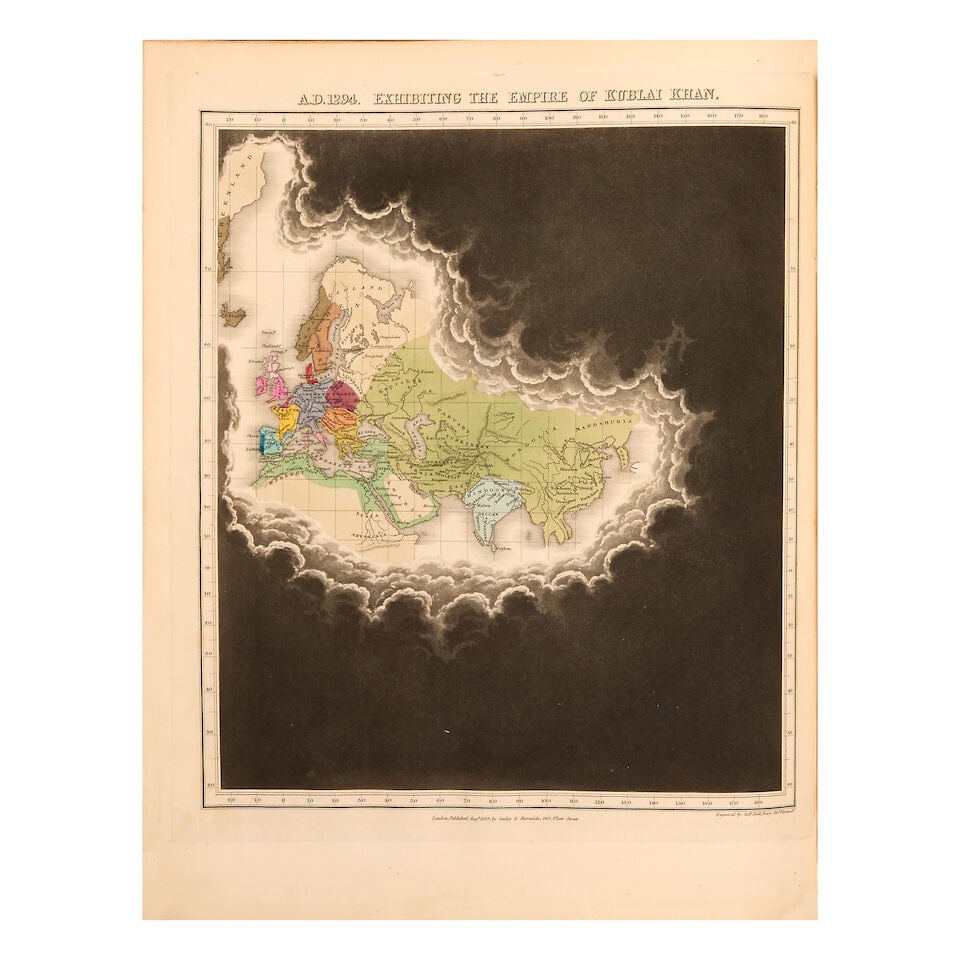 QUIN (EDWARD) An Historical Atlas; in a Series of Maps of the World as known at different period... - 3