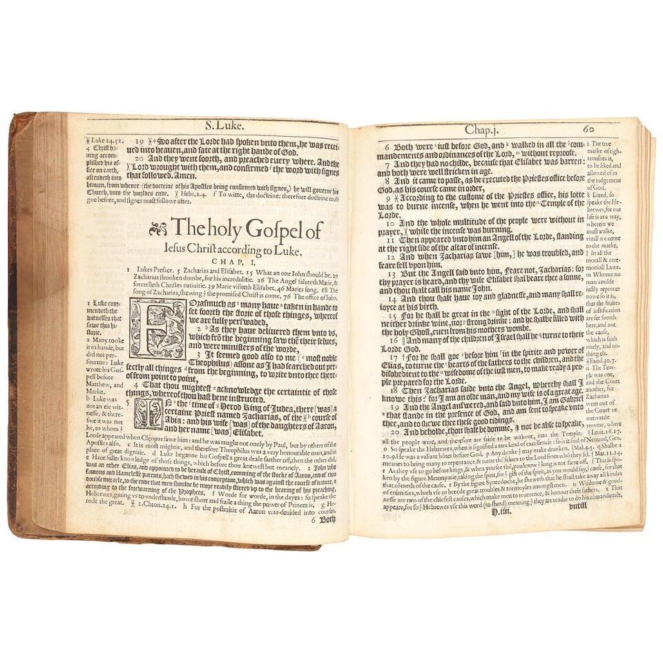 BIBLE, IN ENGLISH, GENEVA-THOMSON VERSION [The New Testament], [Christopher Barker, 1583] (1 of 1)