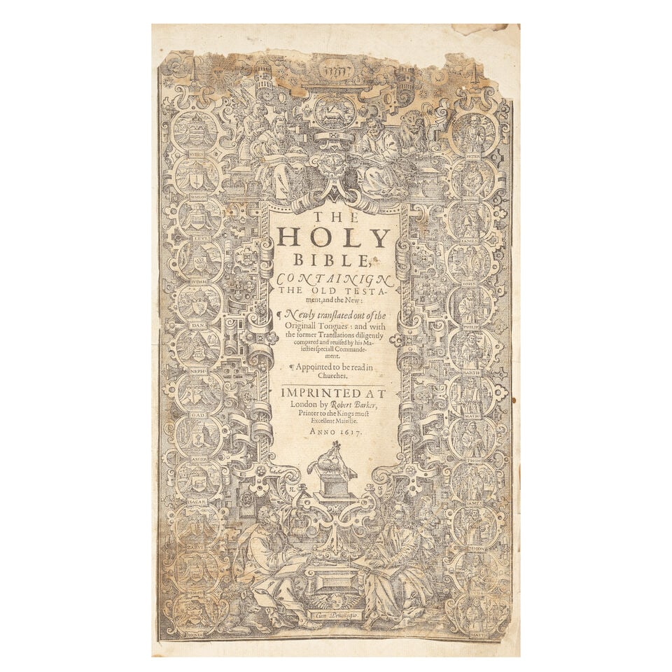 BIBLE, IN ENGLISH, AUTHORISED VERSION The Holy Bible, Containing the Old Testament, and the New,... - 2