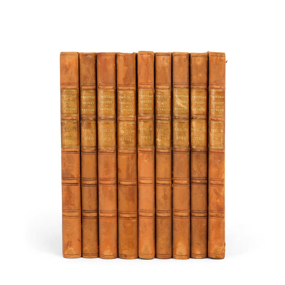 STERNE (LAURENCE) The Life and Opinions of Tristram Shandy, Gentleman, 7 vol., second edition of... (1 of 3)