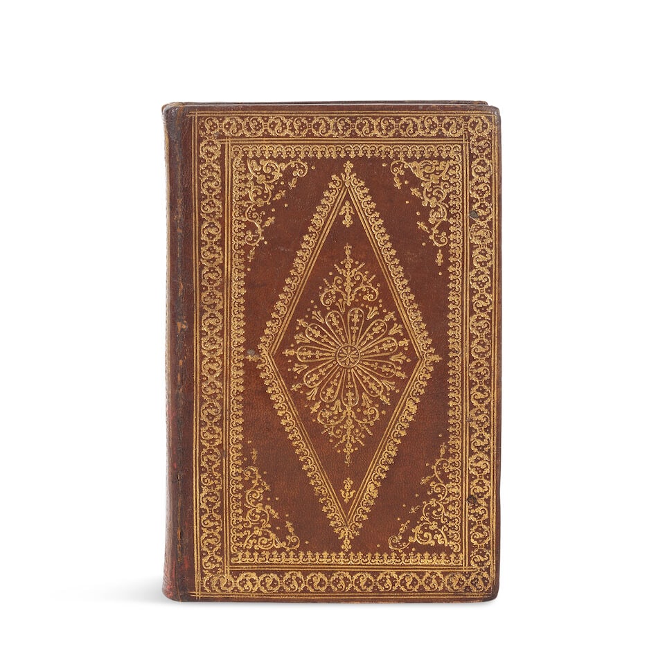 BINDING RICHEOME (LOUYS) L'Academie d'honneur. Dressée pour le Filz de Dieu, Lyon, Pierre R... (1 of 3)
