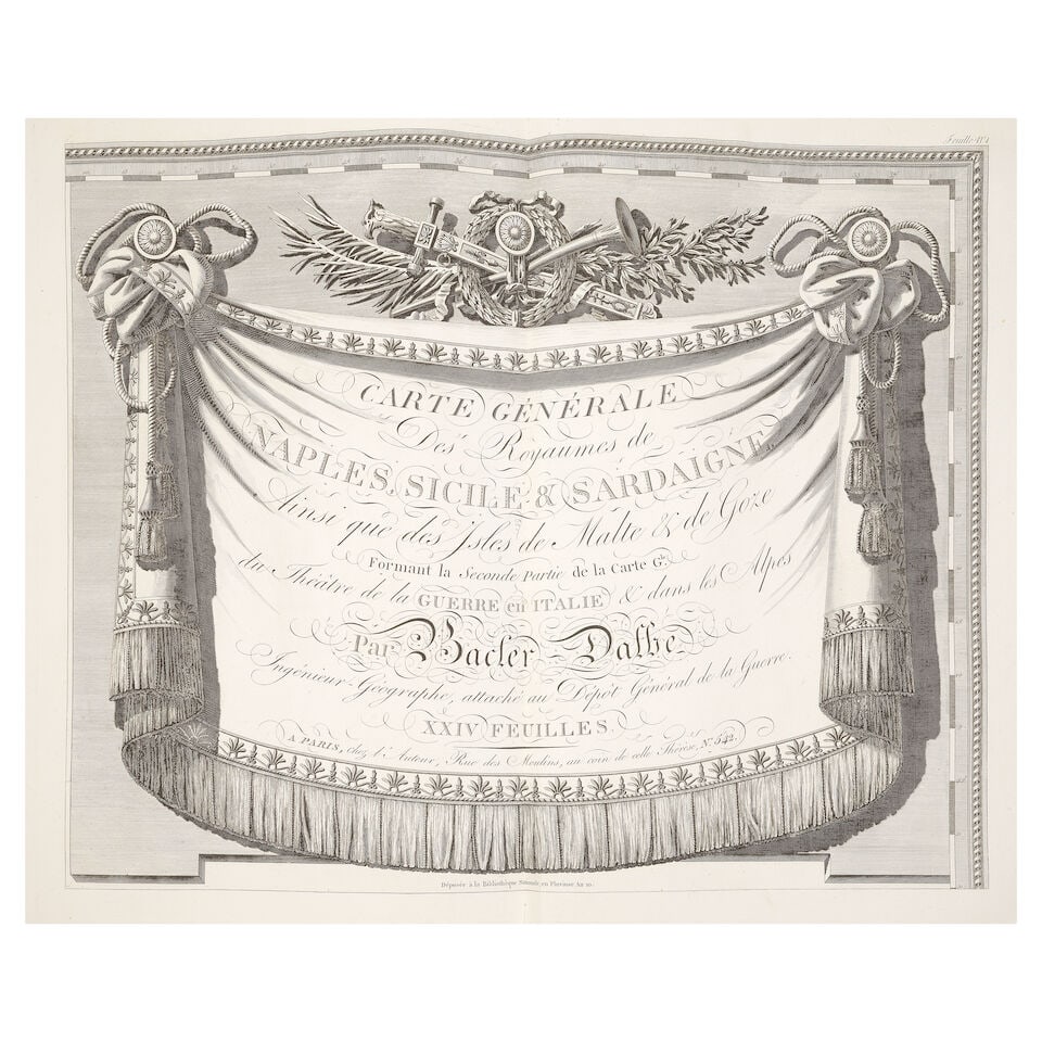 BACLER D'ALBE (LOUIS ALBERT GHISLAIN) Carte generale du theatre de la guerre en Italie et dans l... - 3