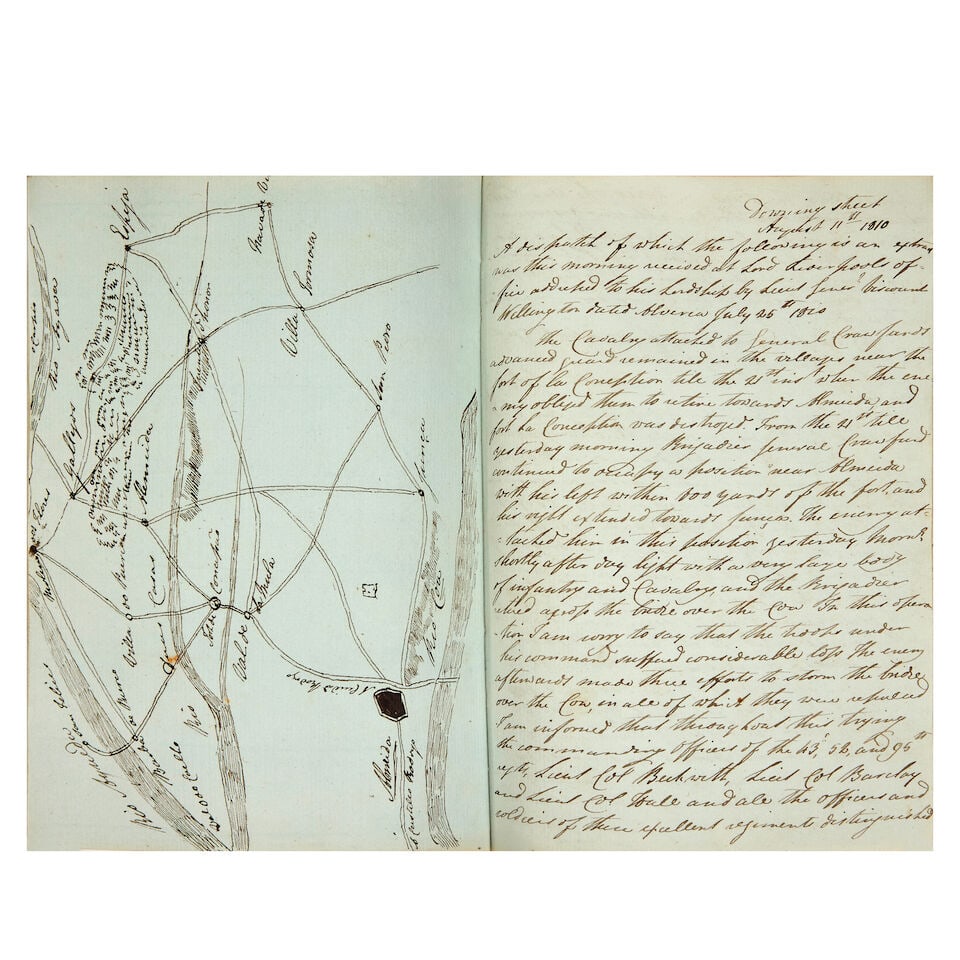 PENINSULAR WAR Collection from Lieutenant Henry Bence Bence of the 16th, or Queen's, Light Drago... - 2