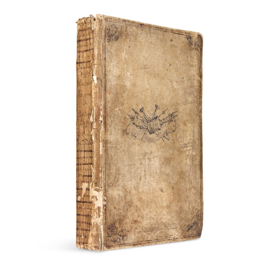 PENINSULAR WAR AND WATERLOO Manuscript journal kept by Captain Digby Mackworth, 7th Regiment of ... - 2