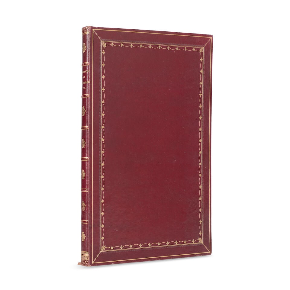 BOWYER (ROBERT, publisher) The Campaign of Waterloo, FIRST EDITION, 1815, An Illustrated Record ... - 2