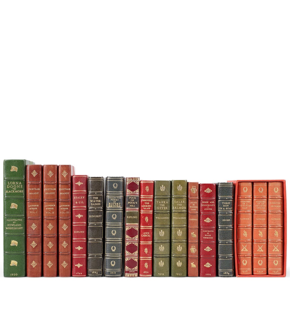 AUSTEN (JANE) Sense and Sensibility, 1896; and 16 others, all modern morocco bindings (17) (1 of 1)
