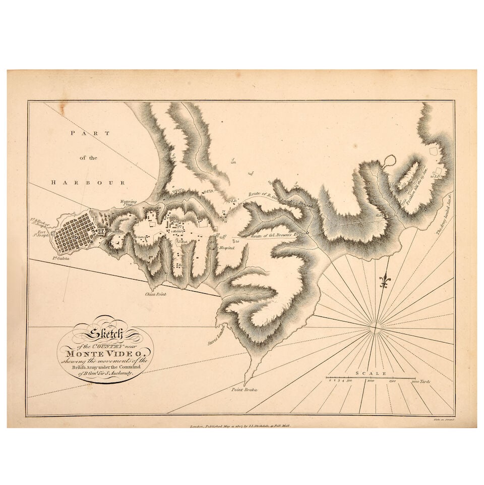 TUCKER (JOSEPH) A Narrative of the Operations of a Small British Force, Under the Command of Bri... (1 of 3)