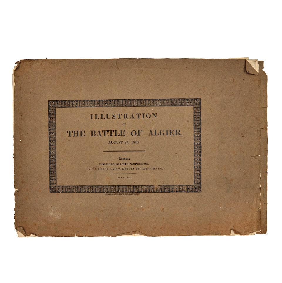 NAVAL HISTORY - ALGIERS [POCOCK (W.I., illustrator)] Historical Notices Relative to the Ancient ... - 2