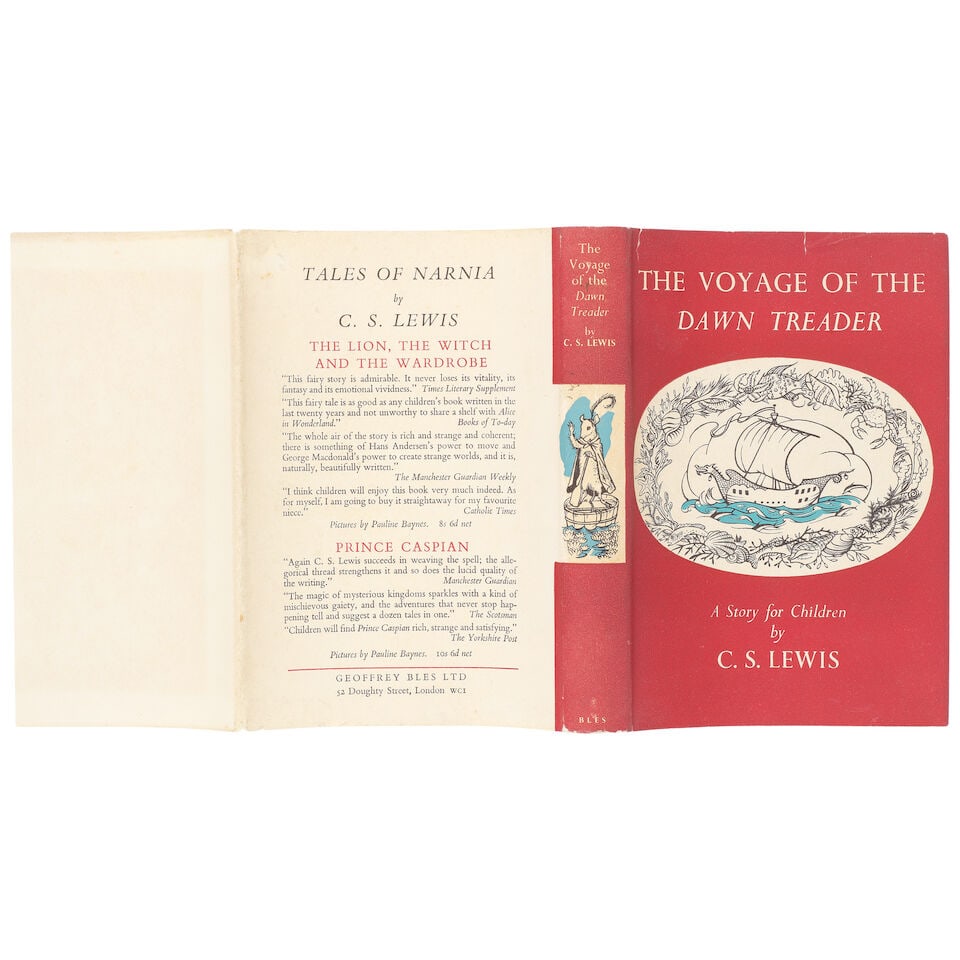 LEWIS (C.S.) The Voyage of the Dawn Treader, FIRST EDITION, Geoffrey Bles, [1952] - 2