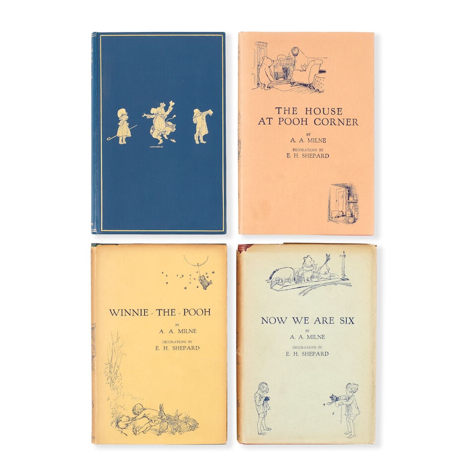 MILNE (A.A.) [The Christopher Robin Books], FIRST EDITIONS, Methuen, 1924-28 (4) (1 of 2)
