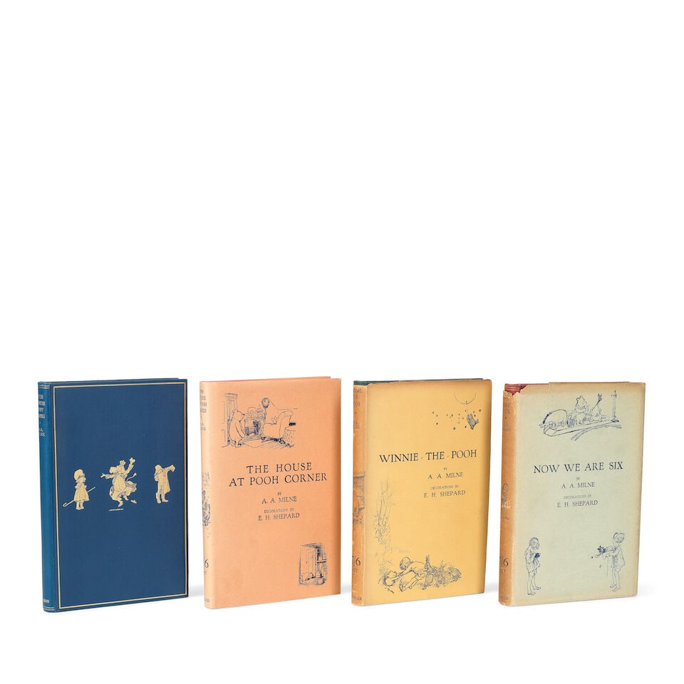MILNE (A.A.) [The Christopher Robin Books], FIRST EDITIONS, Methuen, 1924-28 (4) - 2