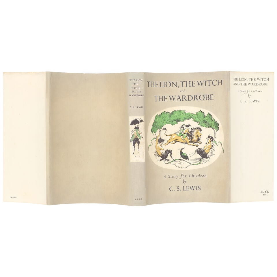 LEWIS (C.S.) The Lion, the Witch and the Wardrobe, FIRST EDITION, Geoffrey Bles, [1950] - 2