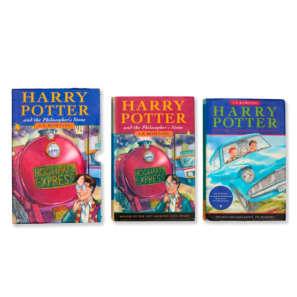 ROWLING (J.K.) Harry Potter and the Philosopher's Stone; Chamber of Secrets, BOTH SIGNED (2) - 2