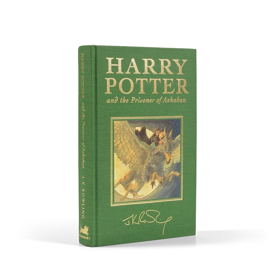 ROWLING (J.K.) Harry Potter and the Prisoner of Azkaban, FIRST DELUXE EDITION, Bloomsbury, [1999] (1 of 2)