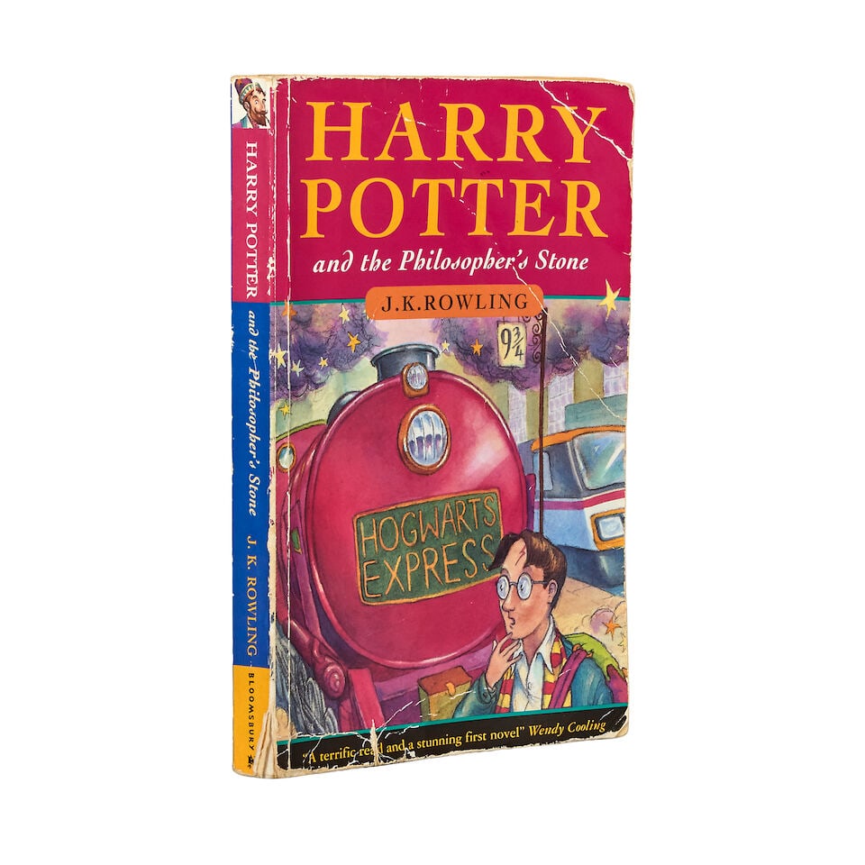 ROWLING (J.K.) Harry Potter and the Philosopher's Stone, FIRST PAPERBACK EDITION, FIRST PRINTING... (1 of 3)