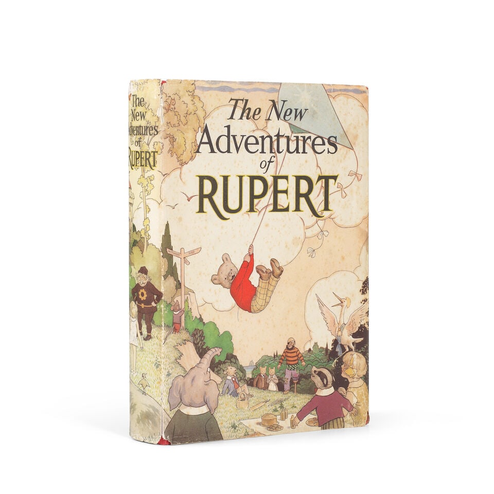 TOURTEL (MARY) The New Adventures of Rupert, FIRST EDITION OF THE FIRST RUPERT ANNUAL, Daily Exp... (1 of 1)