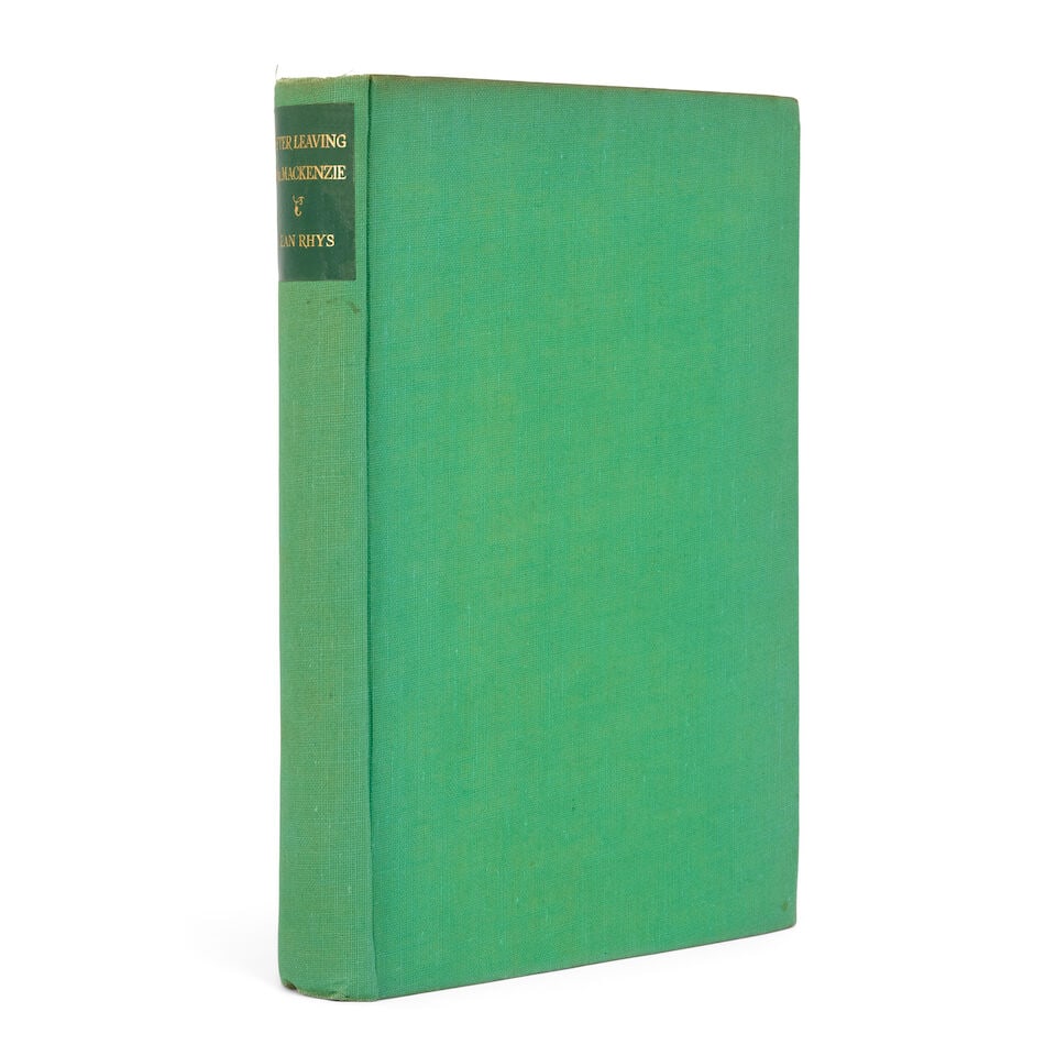 RHYS (JEAN) After Leaving Mr. Mackenzie, FIRST EDITION, Jonathan Cape, [1931] - 2