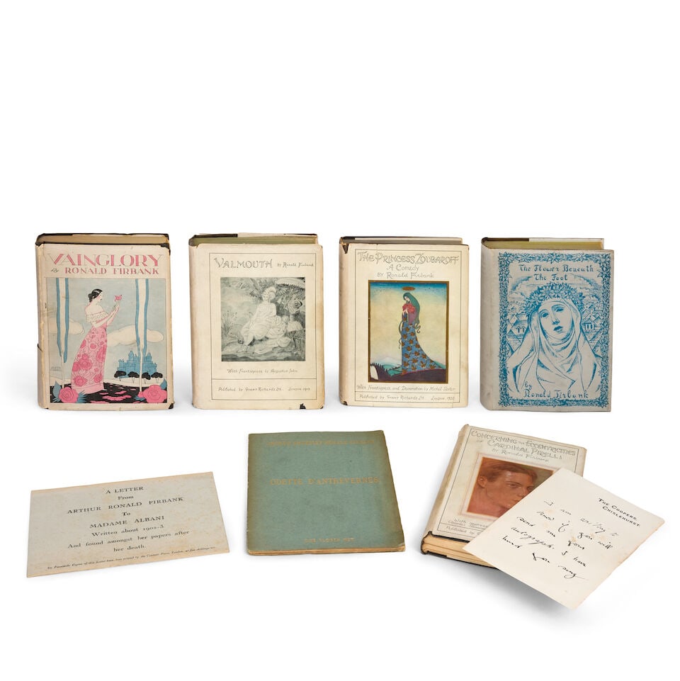 FIRBANK (RONALD) Odette d'Antrevernes and A Study in Temperament, FIRST EDITION OF THE AUTHOR'S... (1 of 2)