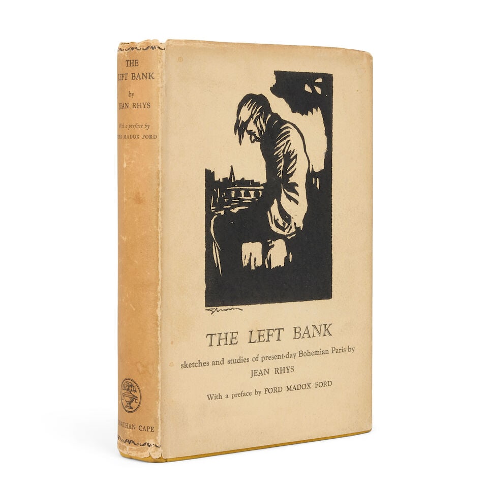 RHYS (JEAN) The Left Bank, FIRST EDITION, DUST-JACKET, INSCRIBED BY THE AUTHOR, [1927] (1 of 1)