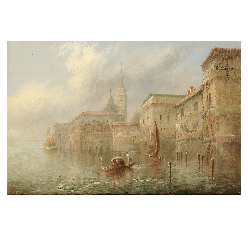 James Salt (British, 1850-1903) Venetian views (in carved frames) - 3