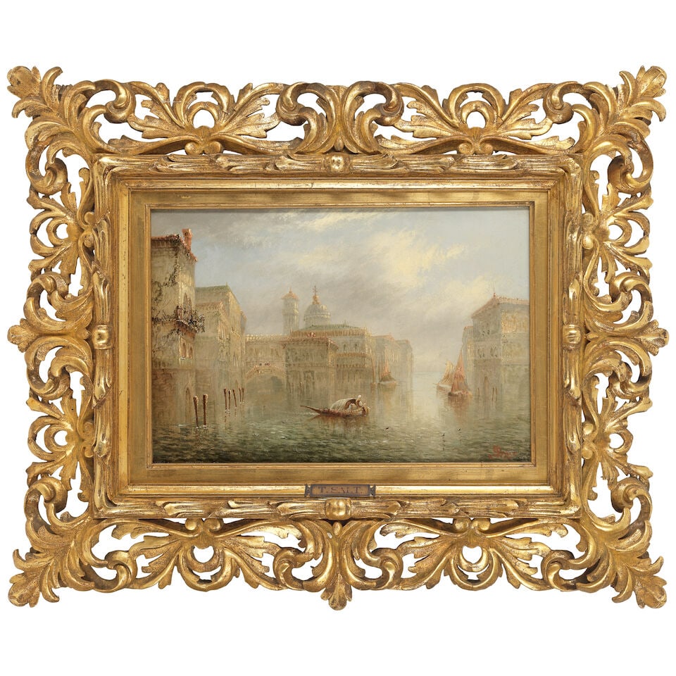 James Salt (British, 1850-1903) Venetian views (in carved frames) - 4