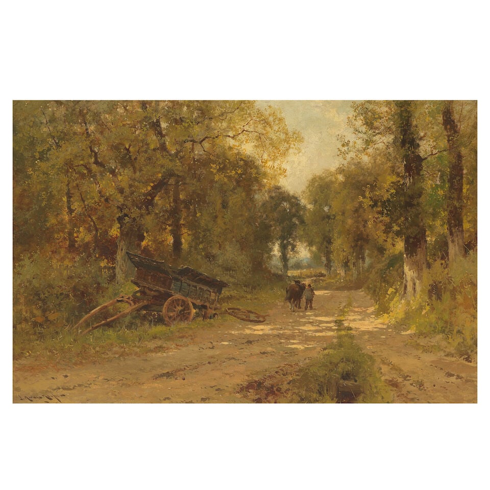 John Horace Hooper (British, fl.1885-1899) On The Purley Road, Berks (1 of 3)