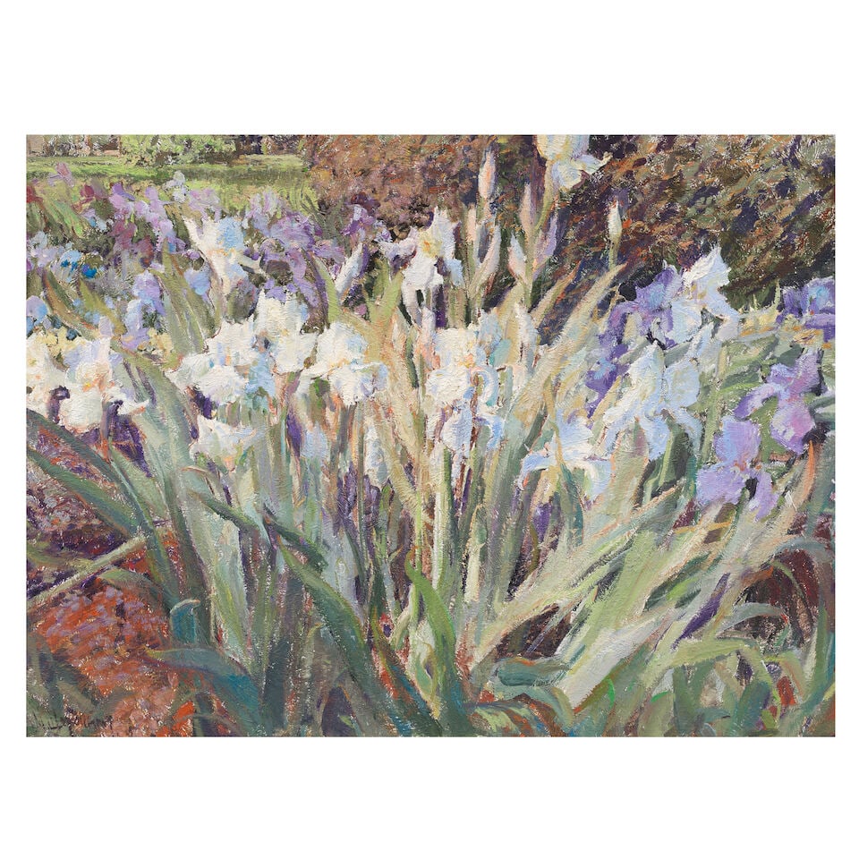 Maria Shcherbinina (Russian, born 1965) Irises (1 of 3)