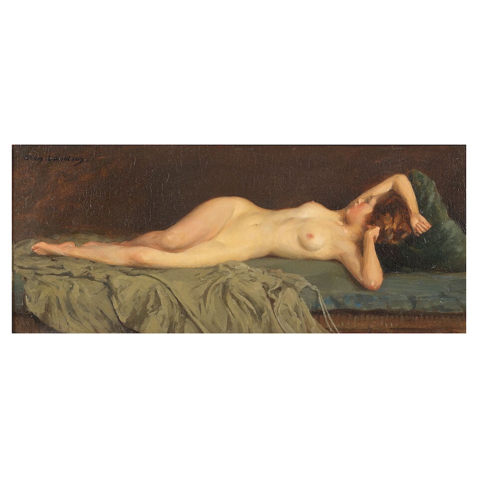 Allan Douglas Davidson (British, 1873-1932) A study (1 of 3)