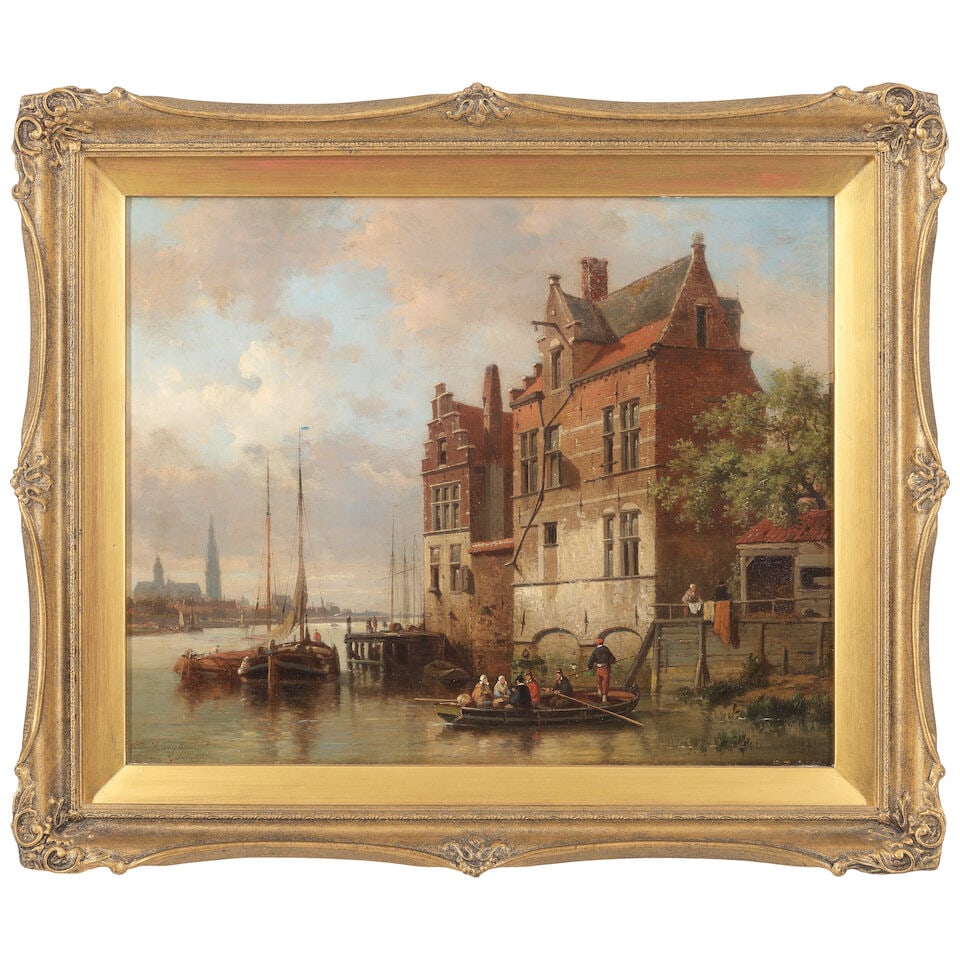 Jean (Jan) Michael Ruyten (Belgian, 1813-1881) Antwerp - 2