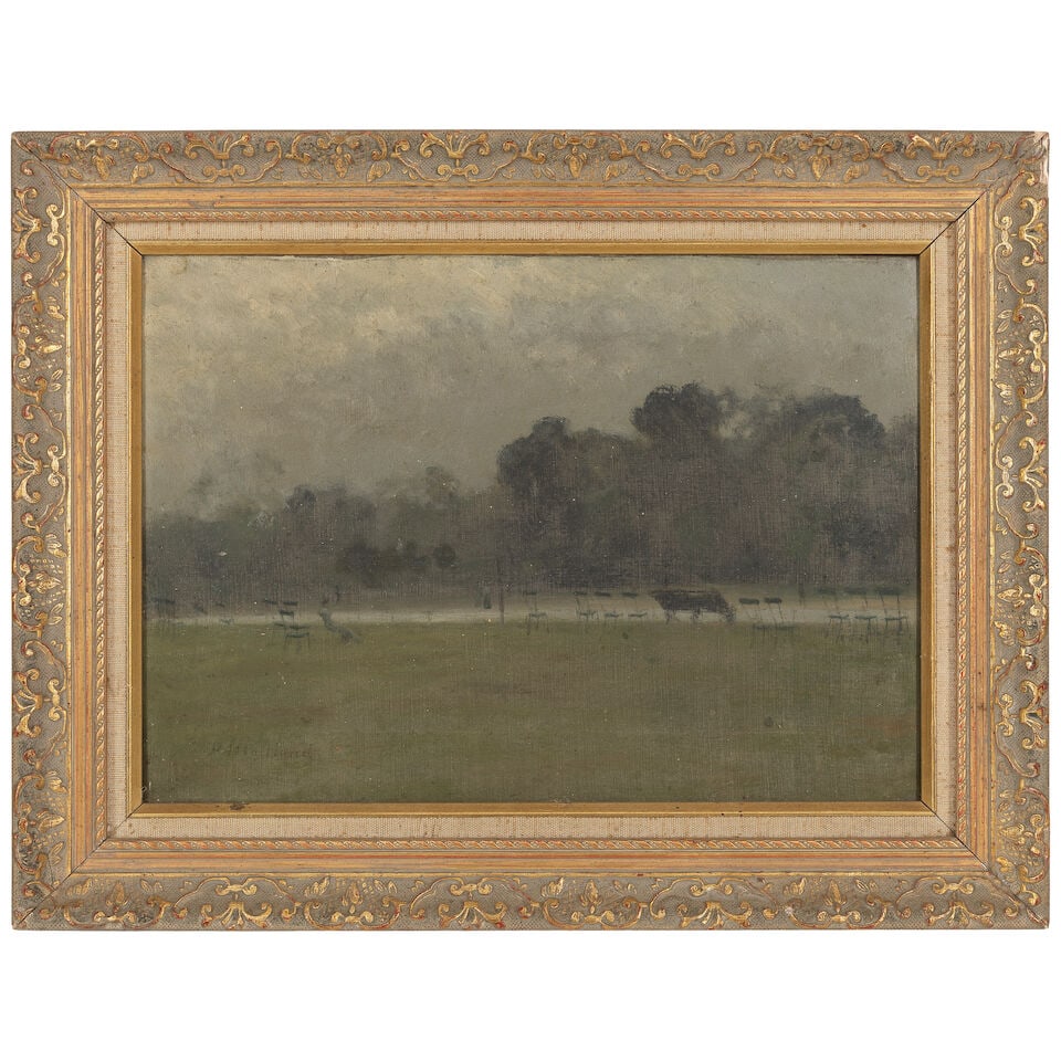 Paul Fordyce Maitland (British, 1863-1909) Edge of the pond, Kensington Gardens - 2
