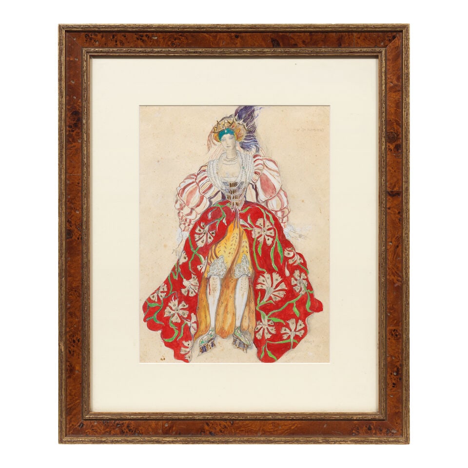 After Leon Bakst Costume for Ida Rubinstein as Potiphar's wife - 2