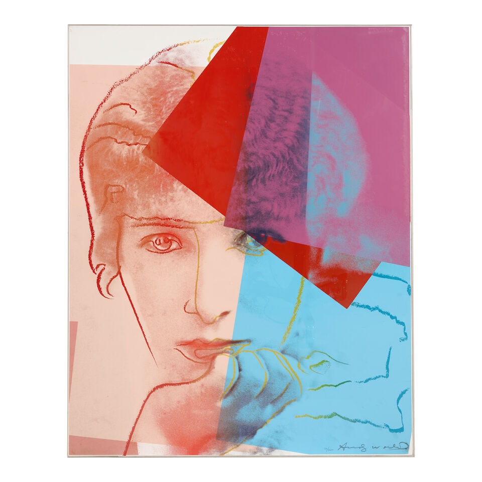 Andy Warhol (1928-1987); Sarah Bernhardt, from Ten Portraits of Jews of the Twentieth Century; (1 of 2)