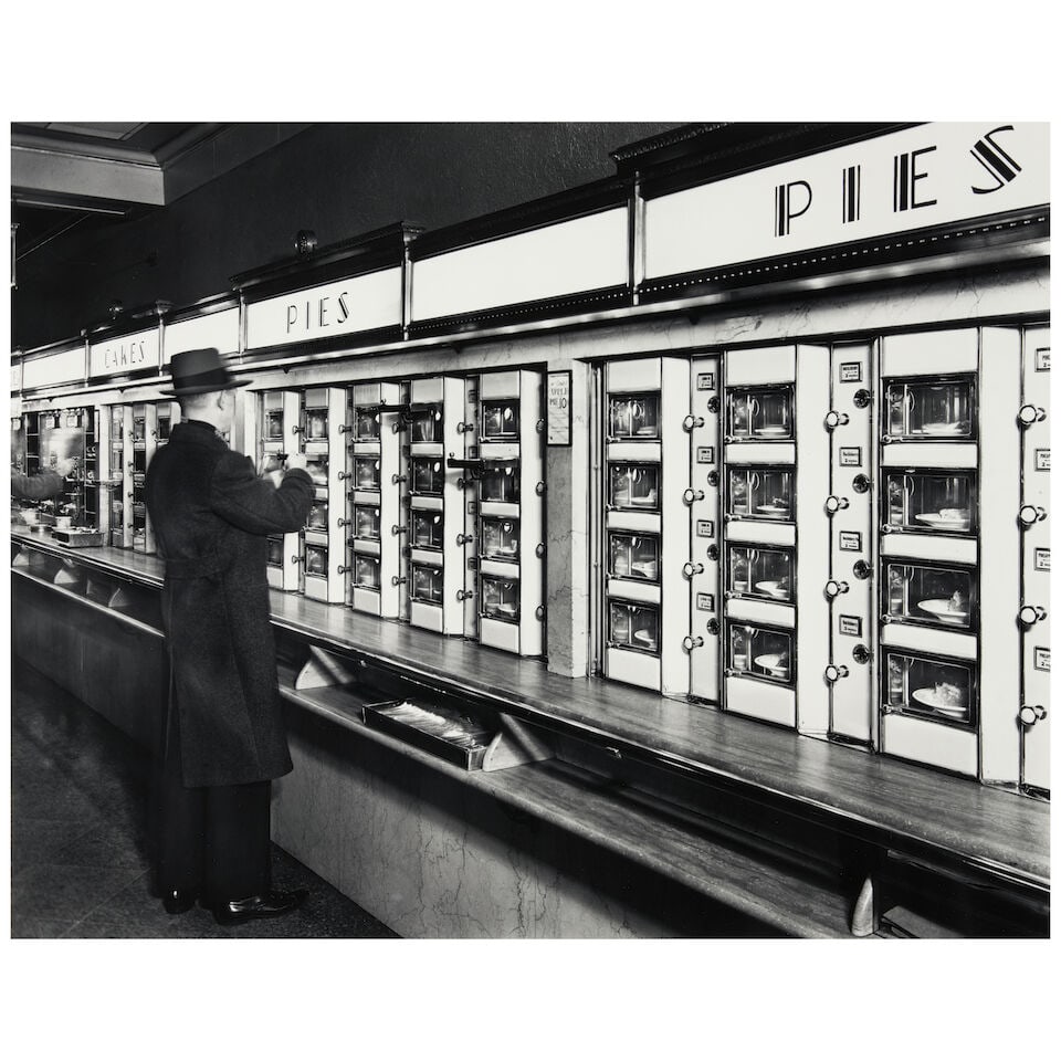 Berenice Abbott (1898-1991); Automat, 977 Eighth Avenue, Manhattan; (1 of 4)