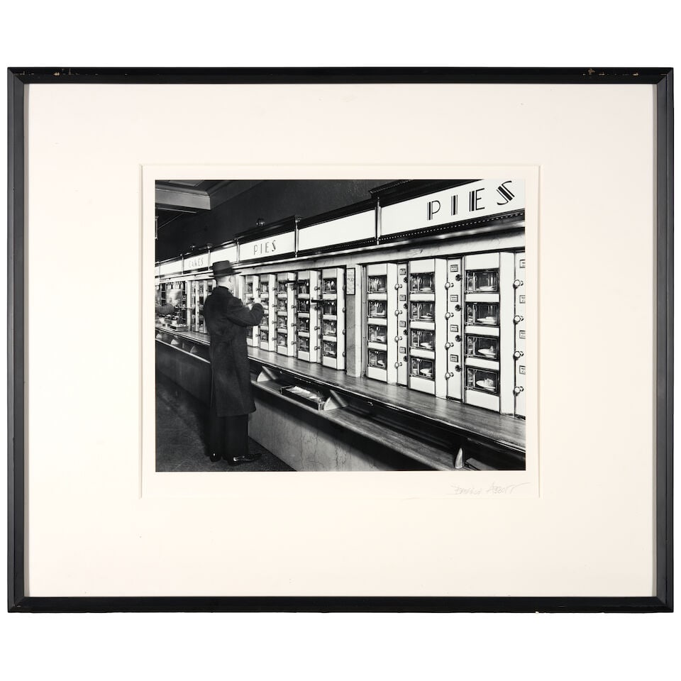 Berenice Abbott (1898-1991); Automat, 977 Eighth Avenue, Manhattan; - 2