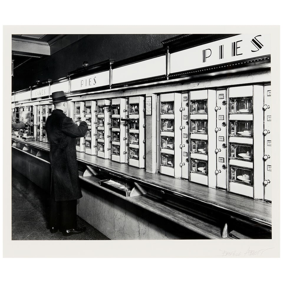 Berenice Abbott (1898-1991); Automat, 977 Eighth Avenue, Manhattan; - 3