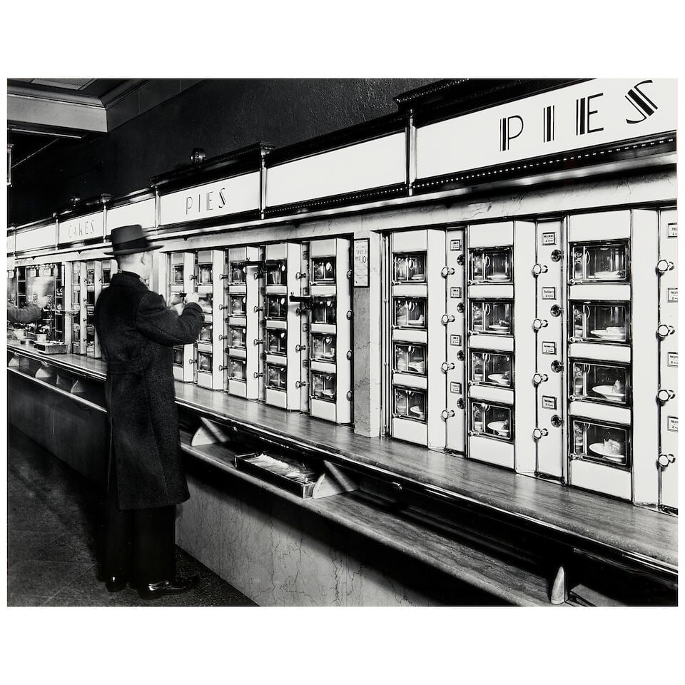 Berenice Abbott (1898-1991); Automat, 977 Eighth Avenue, Manhattan; - 4