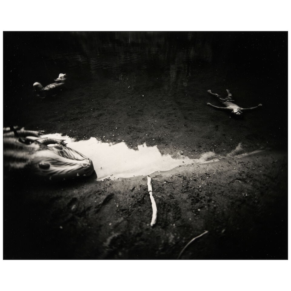 Sally Mann (born 1951); Emmett Afloat (from 'Immediate Family'); (1 of 2)