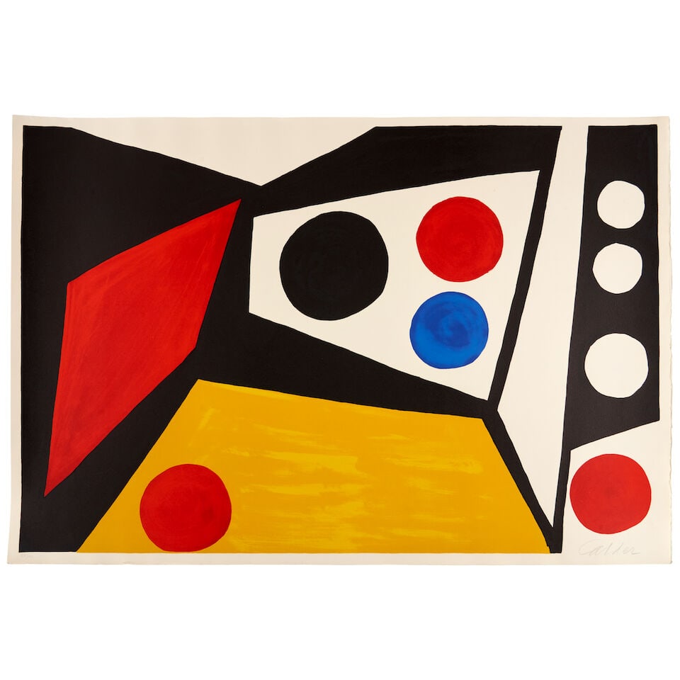 Alexander Calder (1898-1976); Composition with Circles; (1 of 1)