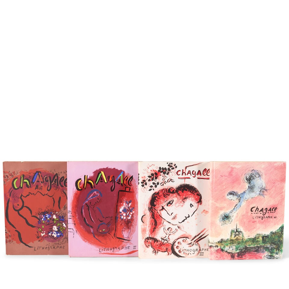 Marc Chagall (1887-1985); Chagall Lithographie, Vols. I-VI; - 3