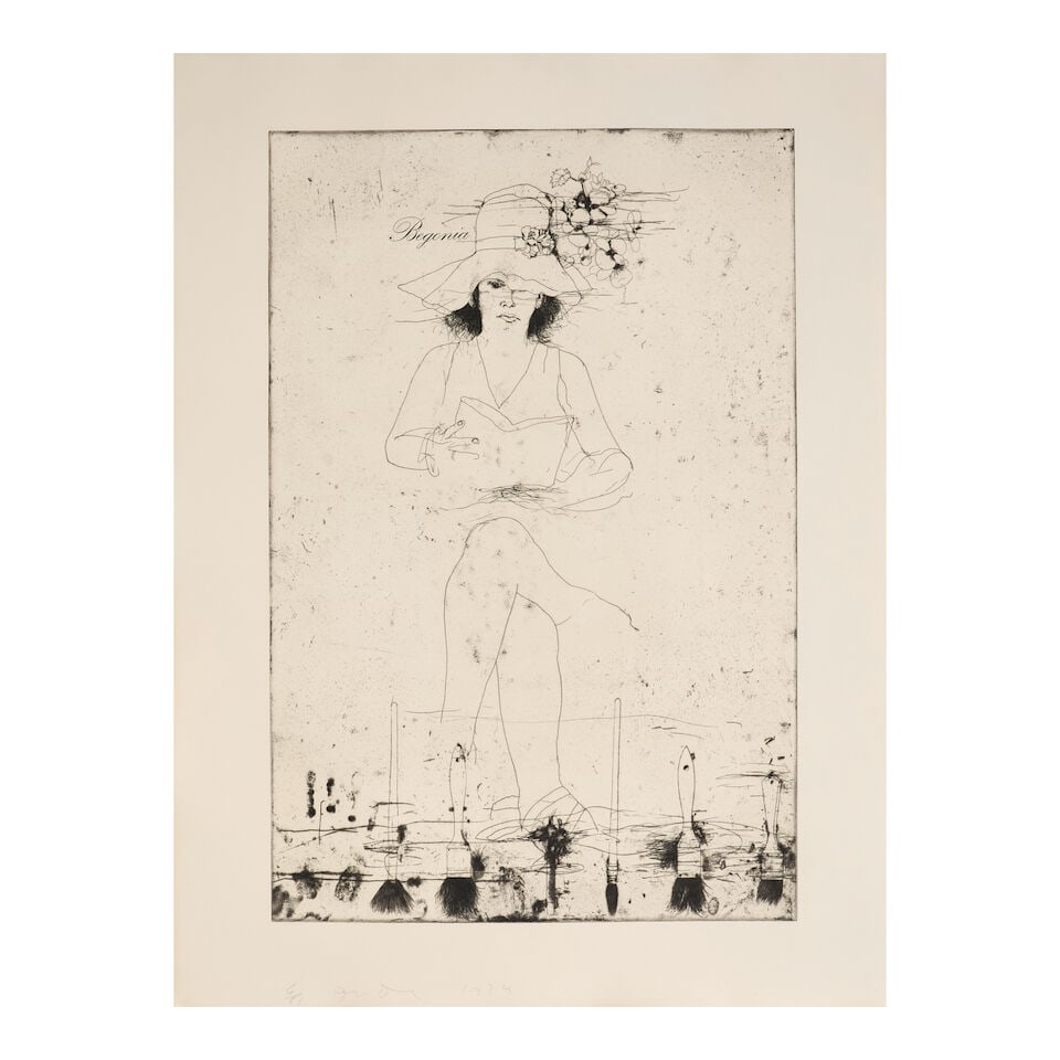 Jim Dine (born 1935); Begonia; (1 of 4)